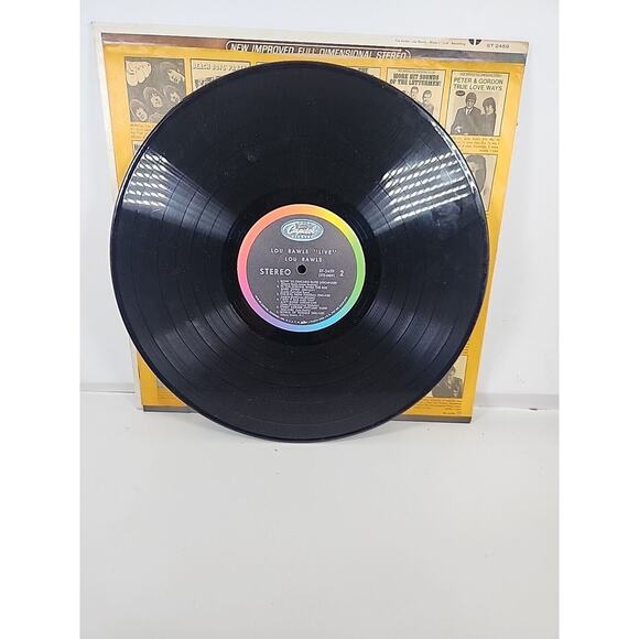 LOU RAWLS * Memories From 1966 * LIVE! / David Axelrod CAPITOL T 2459 EXC - Picture 9 of 9